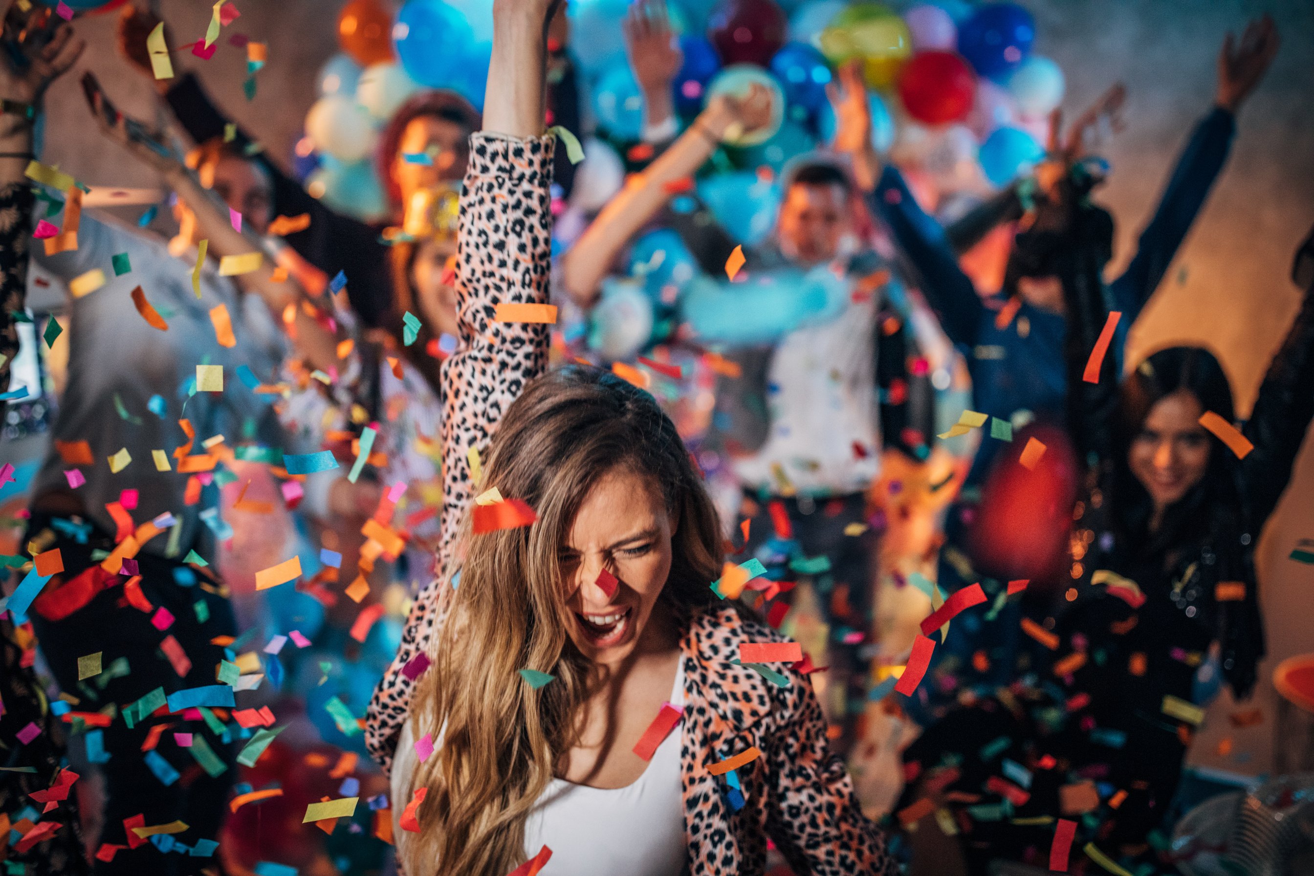 Photo booth at a party